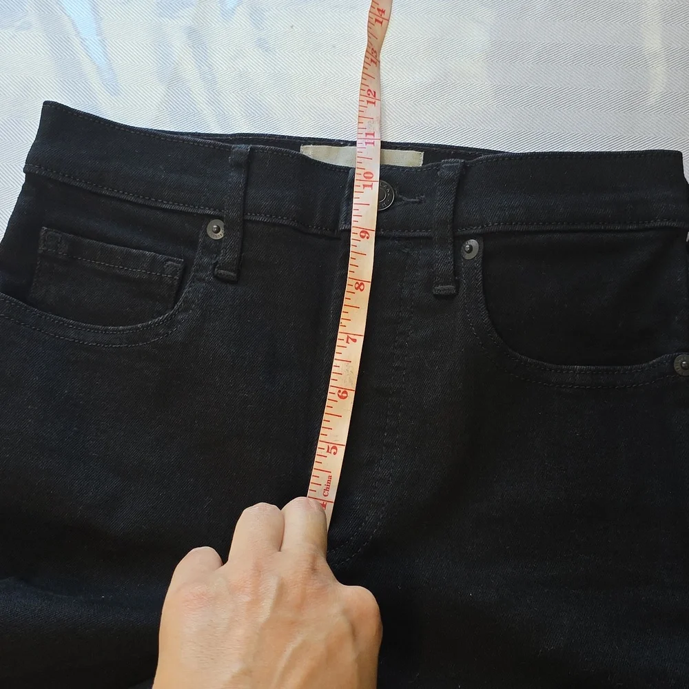 Everlane Women's Dark High‎ Rise Skinny Jeans 26 Black